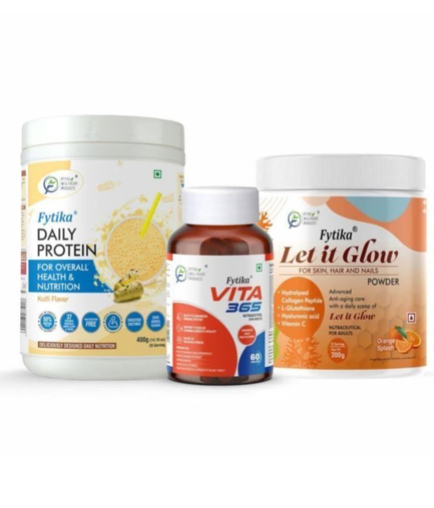     			FYTIKA Protein &Vita 365&Collagen 3 gm Pack of 3