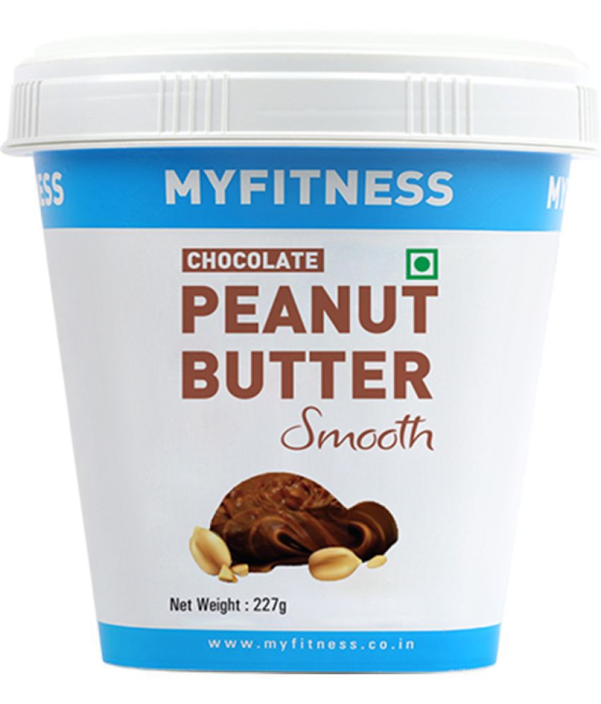     			MYFITNESS Chocolate Peanut Butter Smooth 227g| 22g Protein|Tasty & Healthy Nut Butter Spread|Creamy