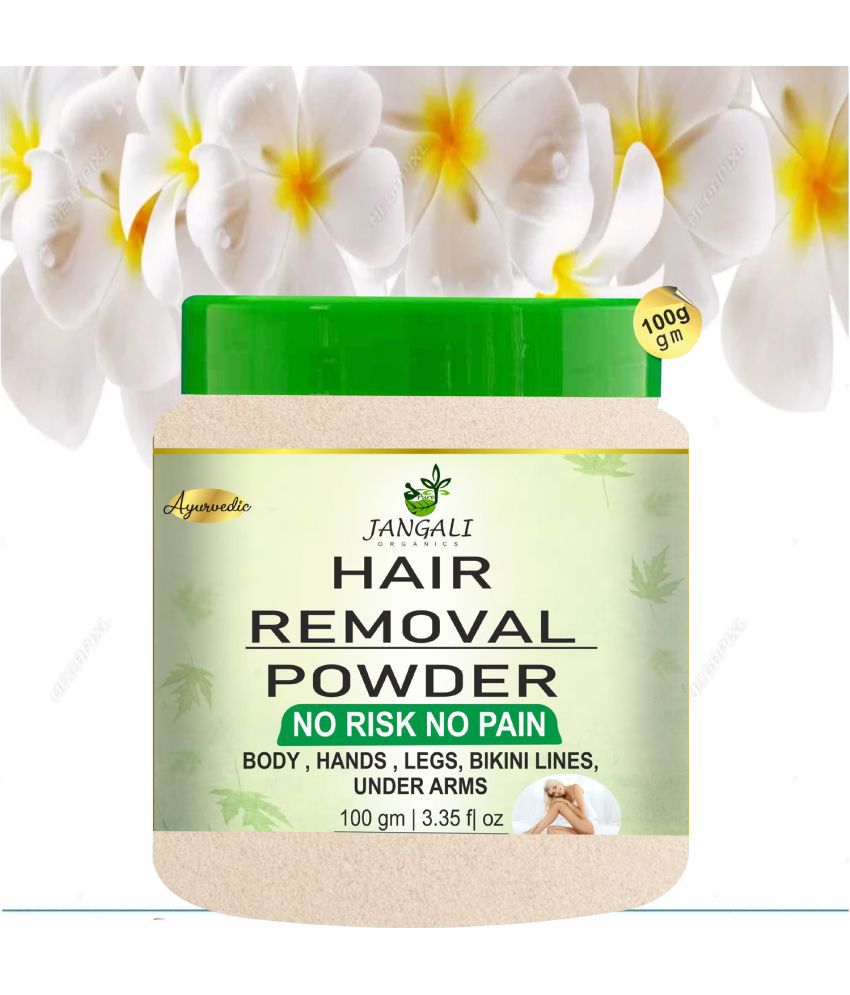     			Pure Jangali Organics Pre Wax Powder All Hair Body Parts For Easy Remove 100 g
