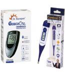 DR MOREPEN GLUCO ONE METER BG03 WITH FLEXIBLE THERMAMETER Glucometer