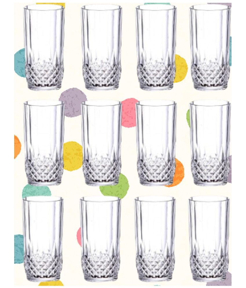     			AFAST Drinking Glass Glass Glasses Set 100 ml ( Pack of 12 )