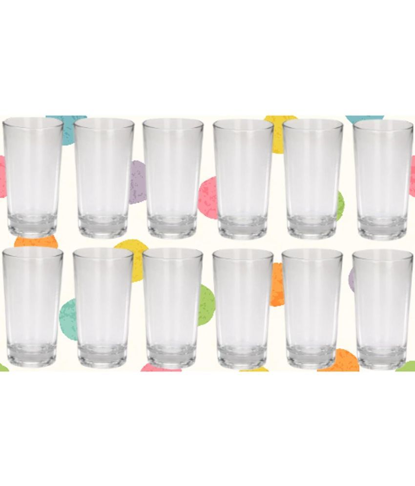     			AFAST Drinking Glass Glass Glasses Set 250 ml ( Pack of 12 )