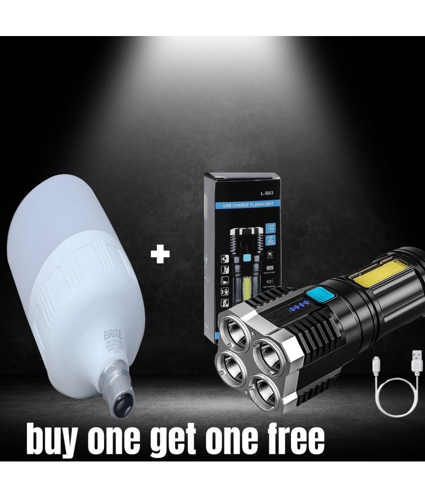     			Brite 50W Cool Day Light LED Bulb ( Single Pack )