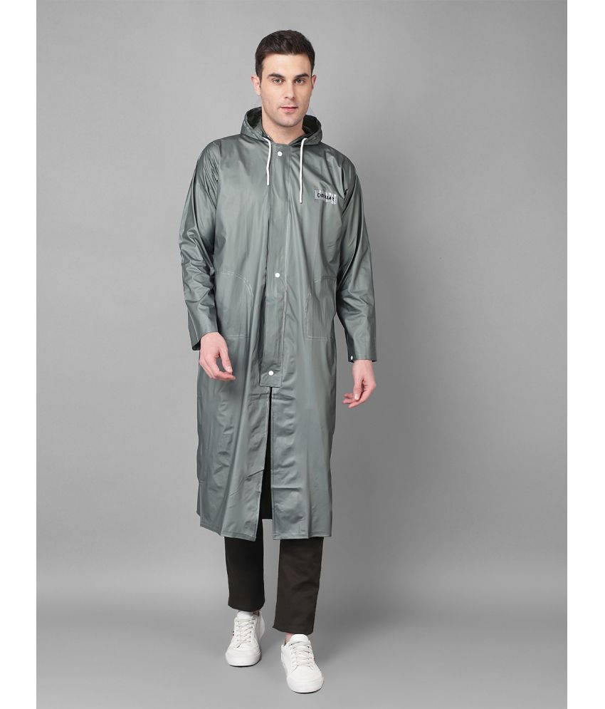     			Dollar Green Polyester Men's Raincoat ( Pack of 1 )