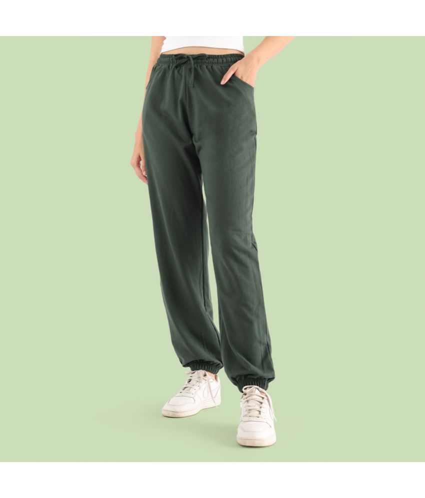     			Nite Flite Green Cotton Women's Nightwear Pyjama ( Pack of 1 )