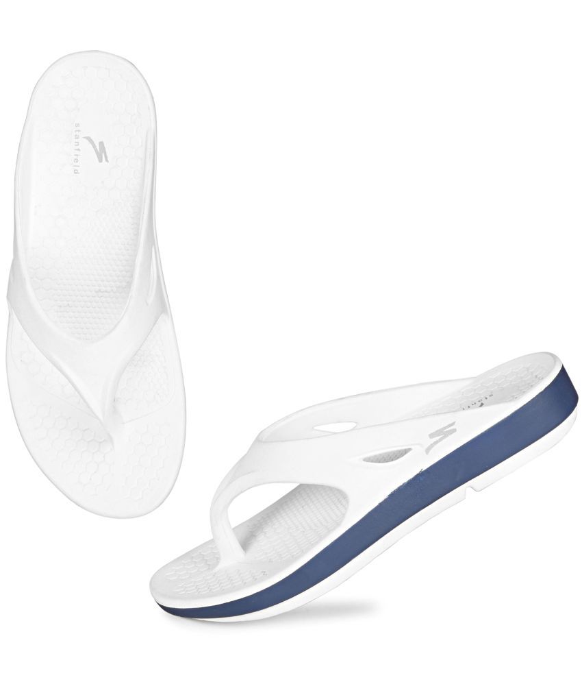     			Stanfield Off White Men's Thong Flip Flop