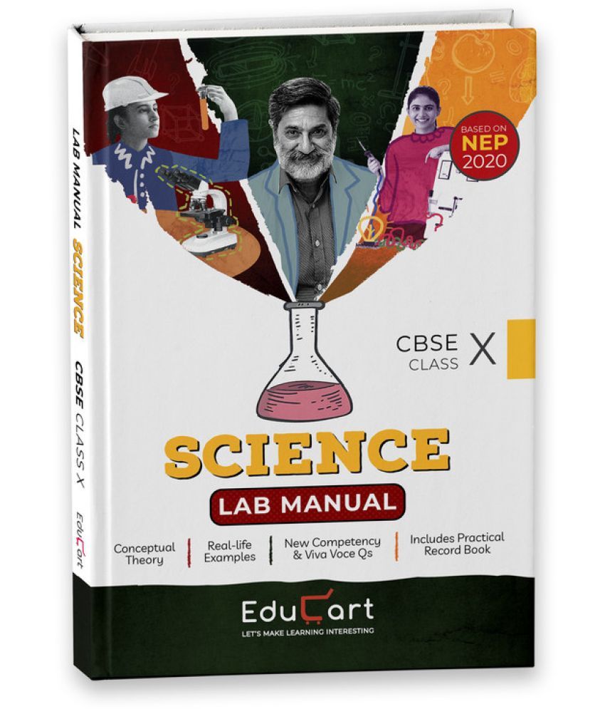     			Educart CBSE Lab Manual Class 10 Science Book for 2024 Exam (Based on NEP 2020)