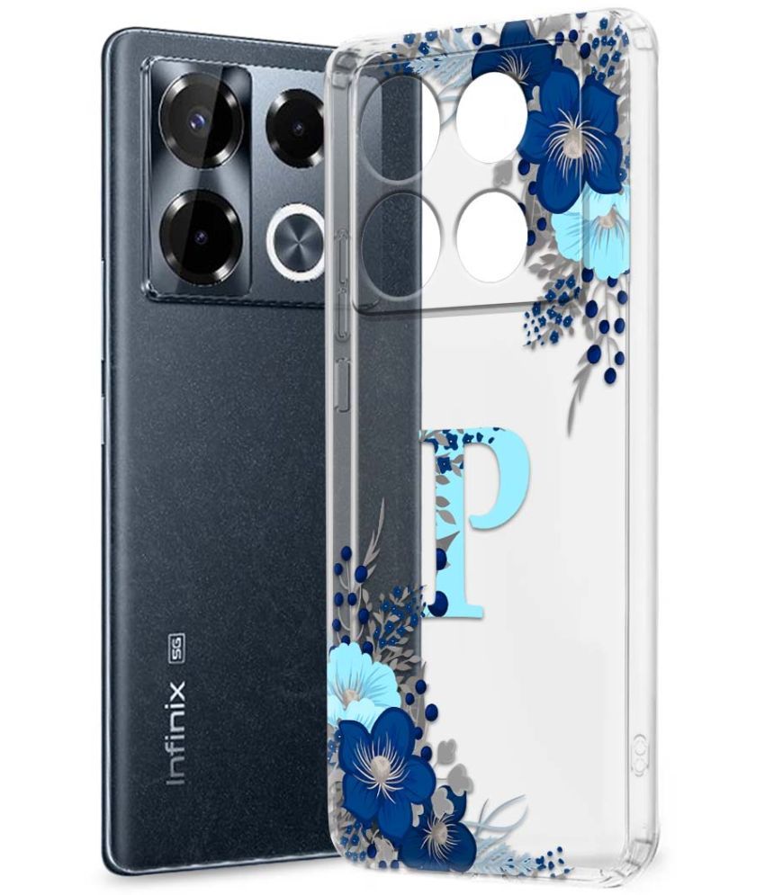     			Fashionury Multicolor Printed Back Cover Silicon Compatible For Infinix Note 40 pro plus 5G ( Pack of 1 )