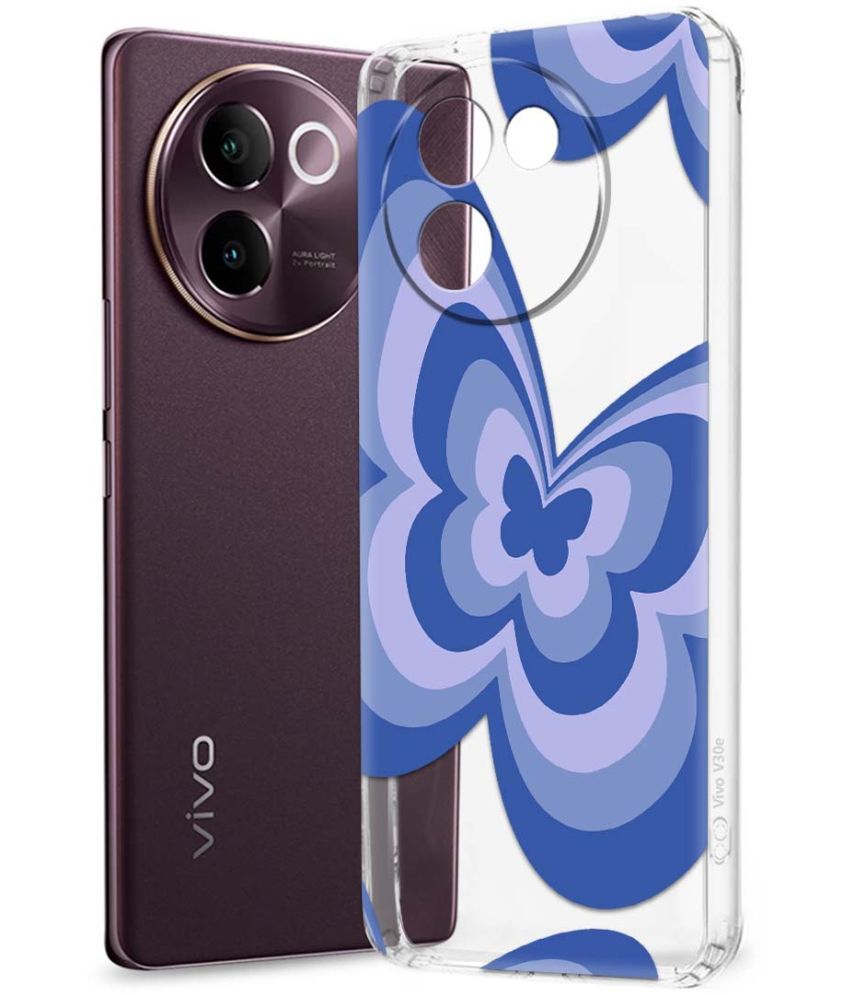     			Fashionury Multicolor Printed Back Cover Silicon Compatible For Vivo V30e 5G ( Pack of 1 )