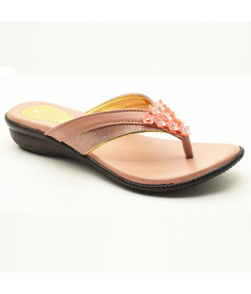     			Hardwood Pink Women's Flats