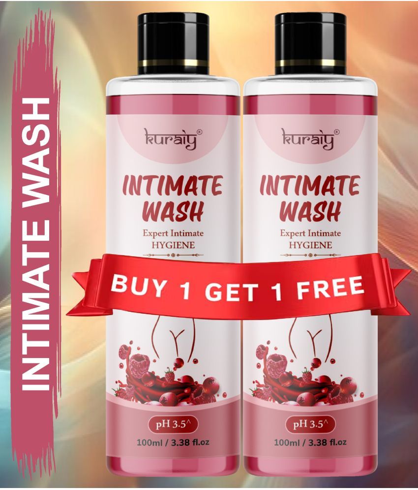     			KURAIY Intimate Wash intimate wash Private Part area intimate hygiene wash 100ML Pack of 2