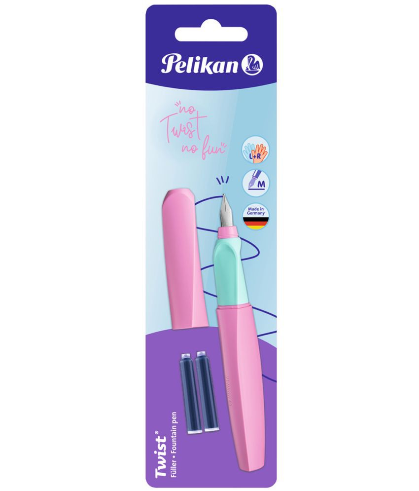     			Pelikan Twist P457 M Fountain Pen Sweet Lilac + 2Tp/B