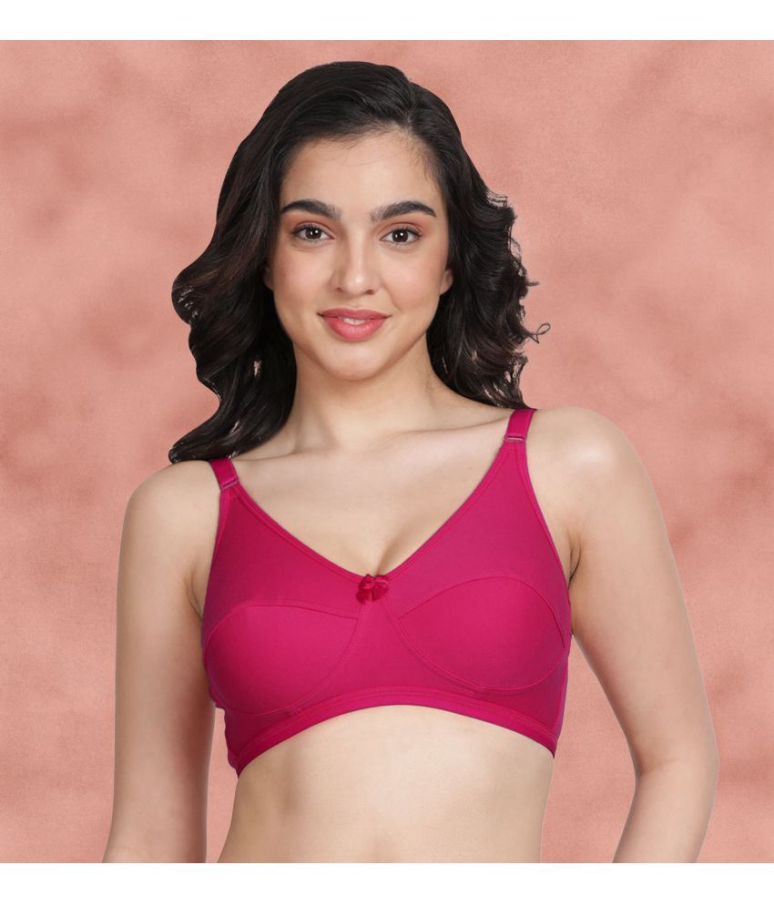     			Susie Pink Polyester Non Padded Women's Everyday Bra ( Pack of 1 )