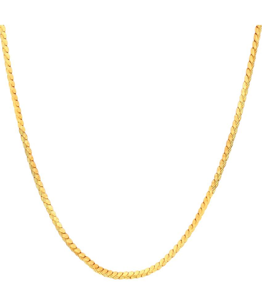     			Thrillz Gold Plated Chain ( Pack of 1 )