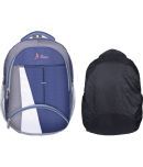 Blubags Blue Polyester Backpack ( 36 litres )