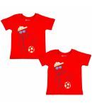 Bodycare Pack of 2 Boys Cotton Blend T-Shirt ( Red )