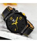 Lorenz Black PU Analog Men's Watch