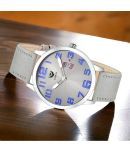 Lorenz Light Grey PU Analog Men's Watch