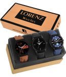 Lorenz Multicolor PU Analog Men's Watch