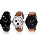 Lorenz Multicolor PU Analog Men's Watch