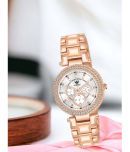 Lorenz Rose Gold Stainless Steel Analog Womens Watch