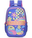 Skybags Blue Polyester Backpack ( 32 litres )