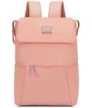 Skybags Pink Polyester Backpack ( 15 litres )