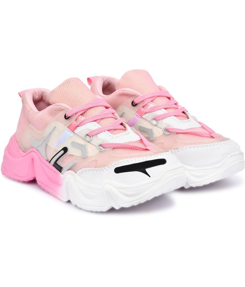     			ADRINT. Pink Women's Sneakers