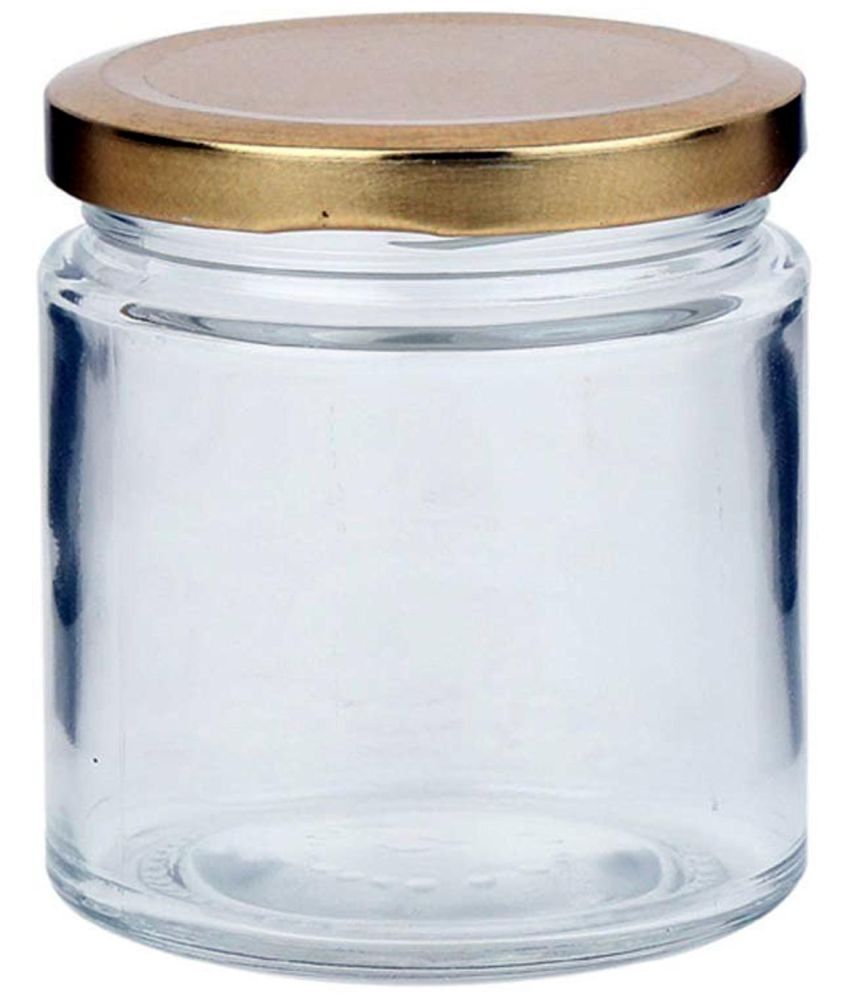     			AFAST Glass Container Jar Glass Nude Cookie Container ( Set of 1 )