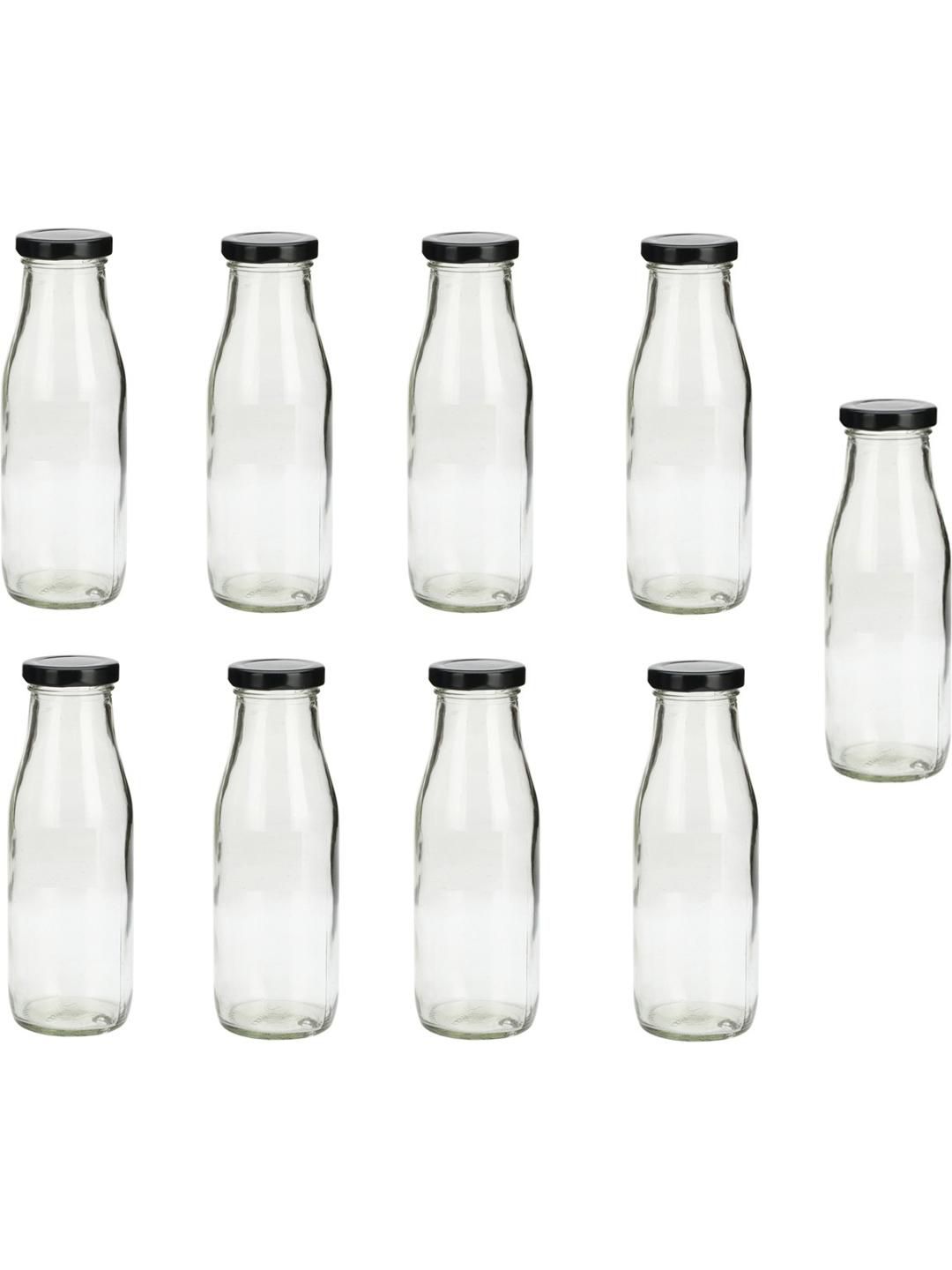     			AFAST Multipurpose Bottle Glass Transparent Utility Container ( Set of 9 )