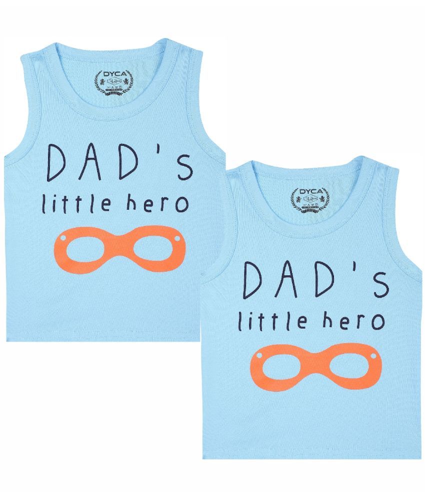     			DYCA Blue Baby Boy T-Shirt ( Pack of 2 )