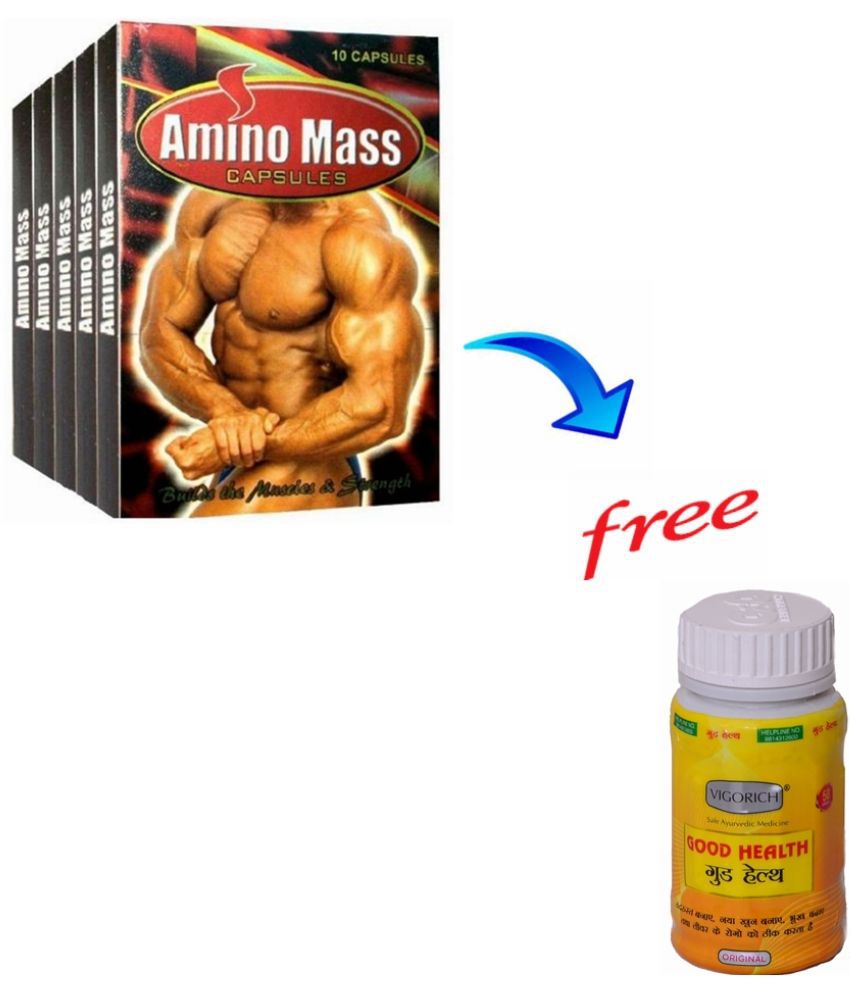     			G & G Pharmacy Amino Mass Capsule 10 no.s Pack of 5