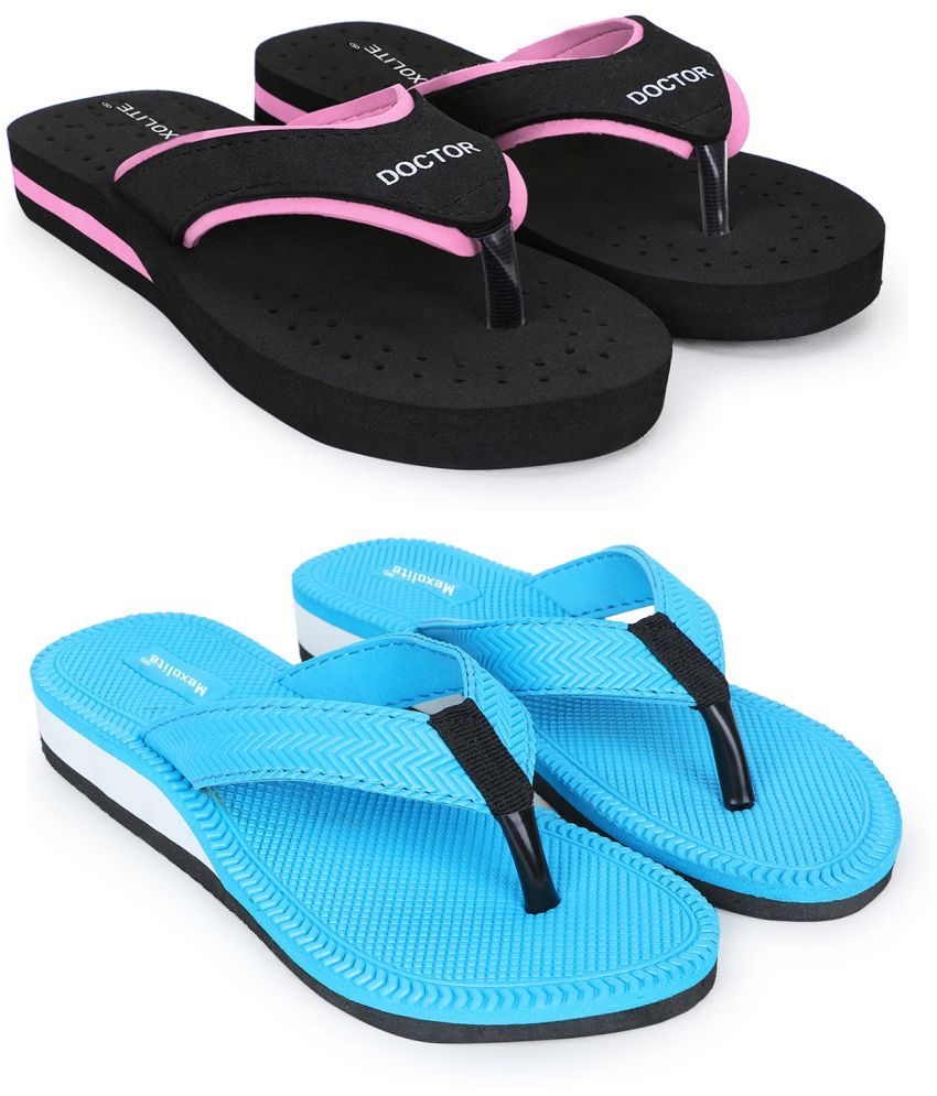     			Mexolite Multicolor Women's Thong Flip Flop