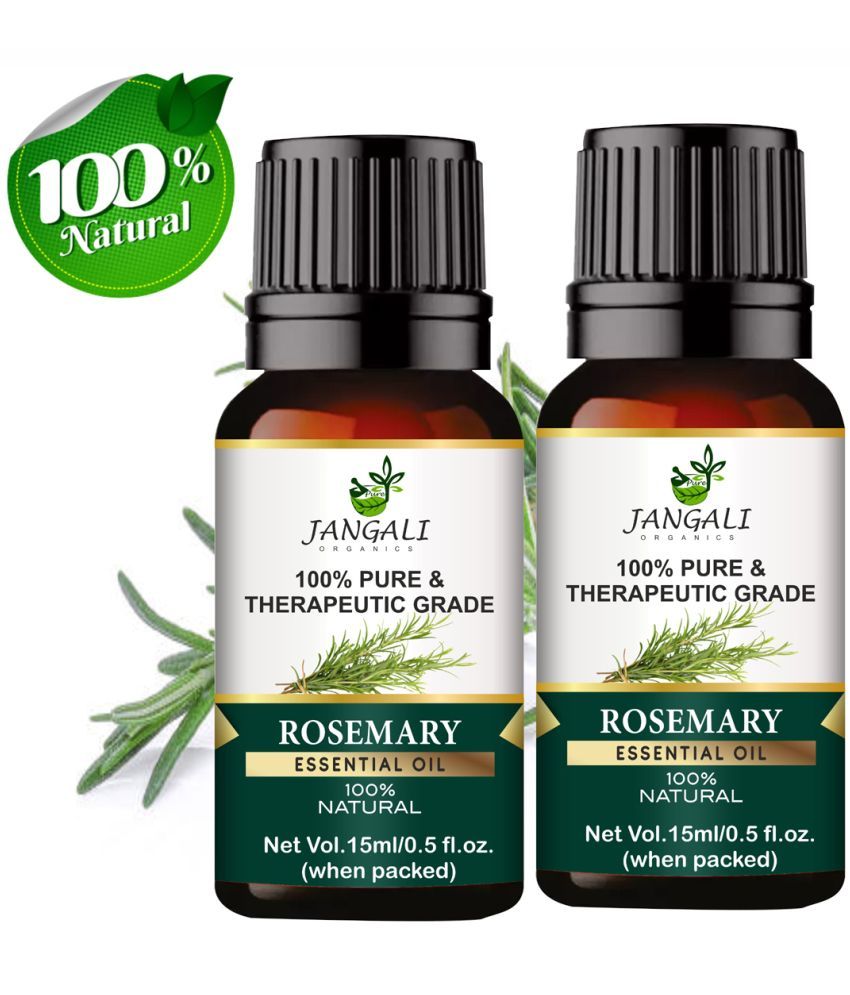     			PURE Jangali ORGANICS Rosemary Essential Oil 100% PURE & Natural for Hair Growth, Skin 30ML