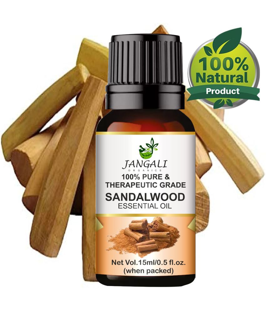     			Pure Jangali Organics Sandalwood Essential Oil 15 mL ( Pack of 1 )