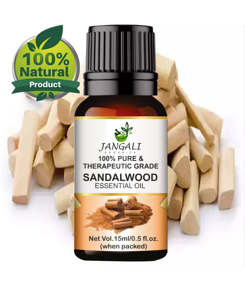     			Pure Jangali Organics Sandalwood Essential Oil 15 mL ( Pack of 1 )