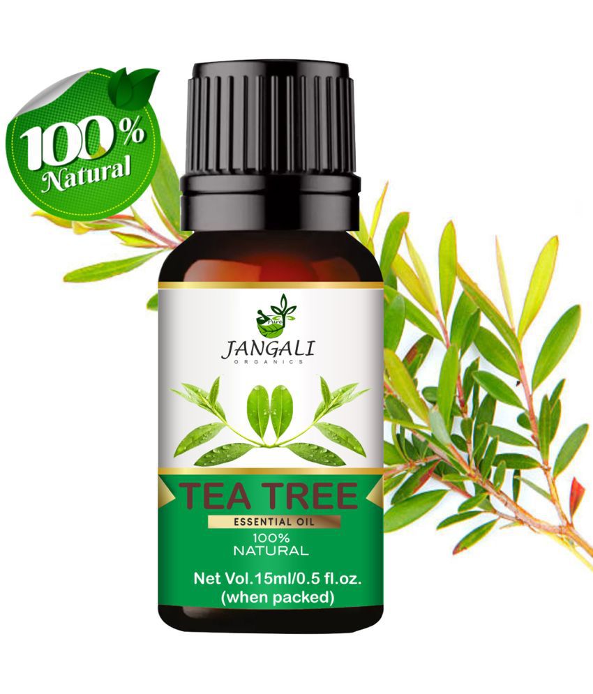     			Pure Jangali Organics Tea Tree Essential Oil 15 mL ( Pack of 1 )