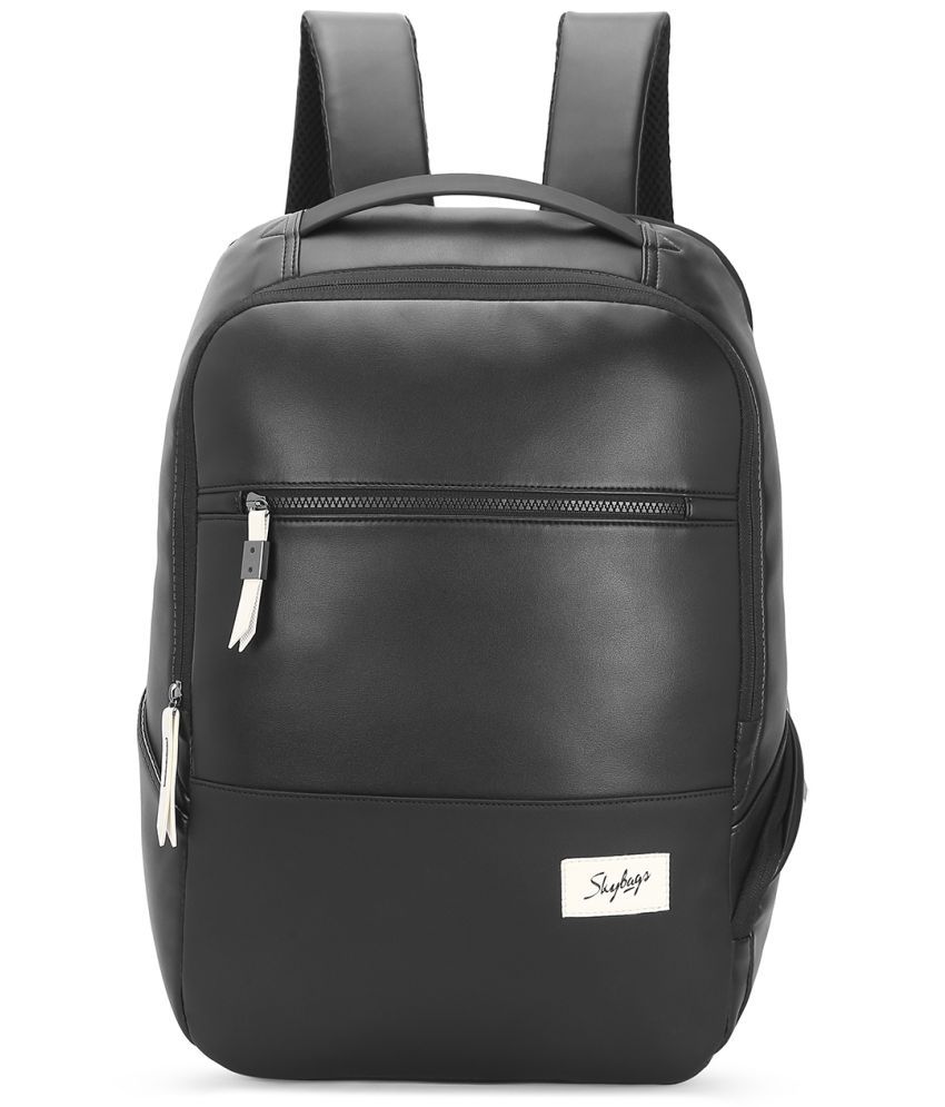     			Skybags Black Polyester Backpack ( 25 Ltrs )
