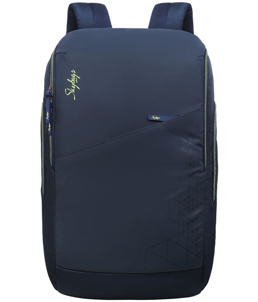     			Skybags Blue Polyester Backpack ( 25 Ltrs )