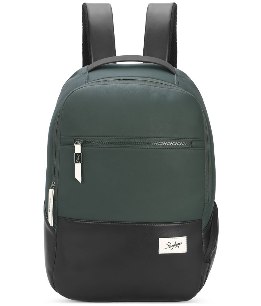     			Skybags Green Polyester Backpack ( 25 Ltrs )