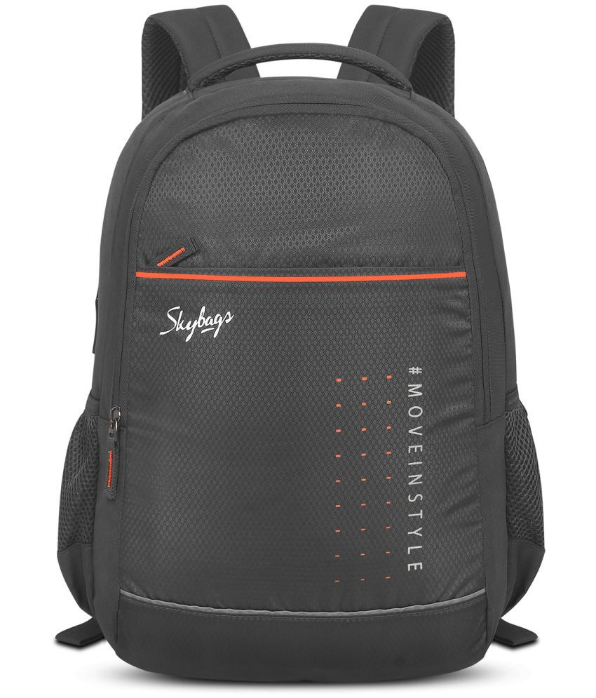     			Skybags Grey Polyester Backpack ( 22 Ltrs )