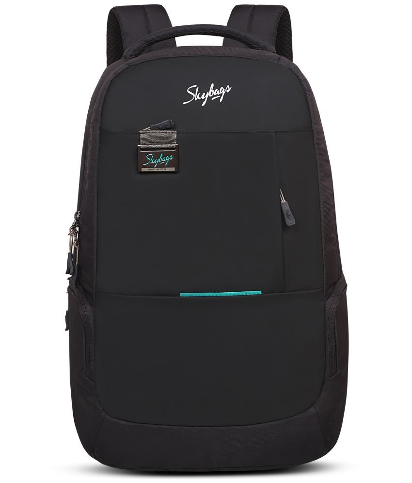     			Skybags Grey Polyester Backpack ( 25 Ltrs )