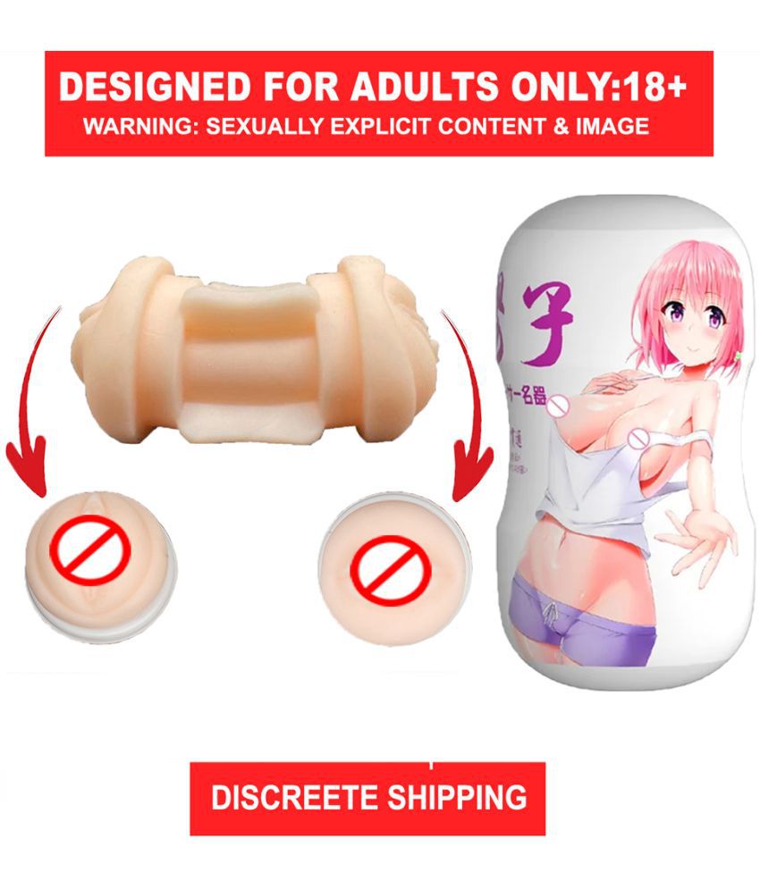     			YUMEKO ANIME 2-In-1 MALE MASTURBATOR CUP REALISTIC POCKET PUSSY STROKER VAGINA AND ORAL ADULT SEX TOY sexy products mens masterbating toys sex toy men