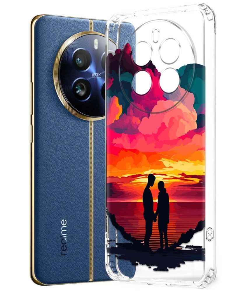     			Fashionury Multicolor Printed Back Cover Silicon Compatible For Realme 12  Pro Plus 5G ( Pack of 1 )