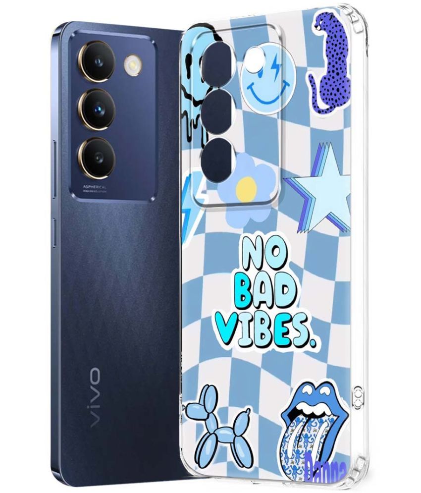     			Fashionury Multicolor Printed Back Cover Silicon Compatible For Vivo Y200e 5G ( Pack of 1 )