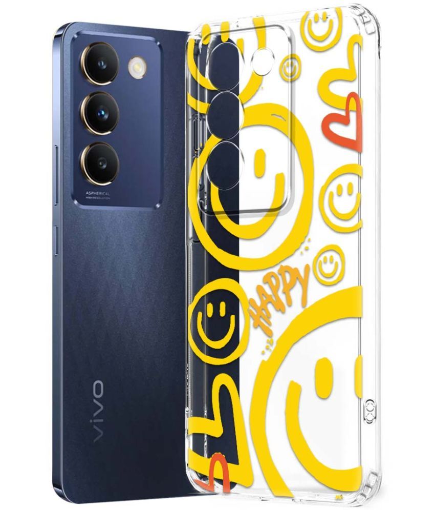     			Fashionury Multicolor Printed Back Cover Silicon Compatible For Vivo Y200e 5G ( Pack of 1 )