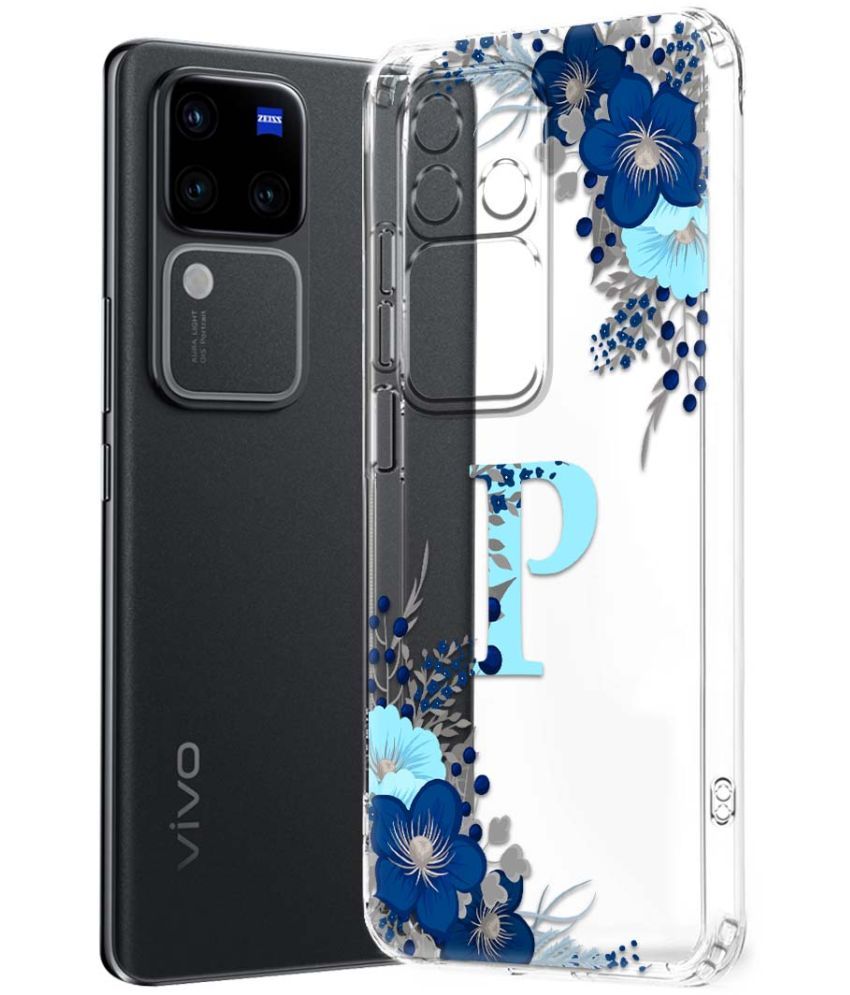     			Fashionury Multicolor Printed Back Cover Silicon Compatible For Vivo V30 Pro 5G ( Pack of 1 )