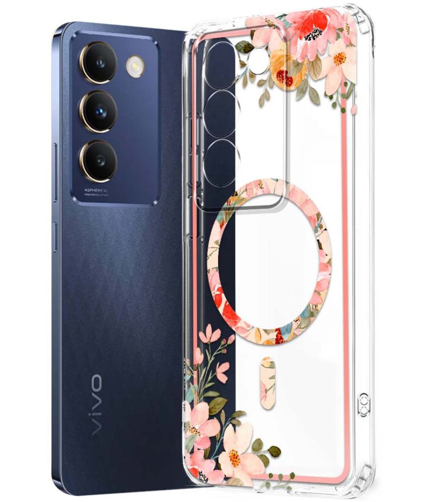     			Fashionury Multicolor Printed Back Cover Silicon Compatible For Vivo Y200e 5G ( Pack of 1 )