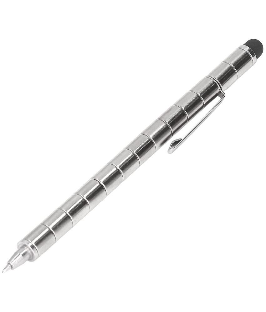     			NAMRA Toy Pen, Decompression Magnetic Metal Pen, Eliminate Pressure Fidget Gadgets, Multifunction Writing Magnet Ballpoint Pen, Modular Tools for Adult & Creative Toys for Kids (SILVER)