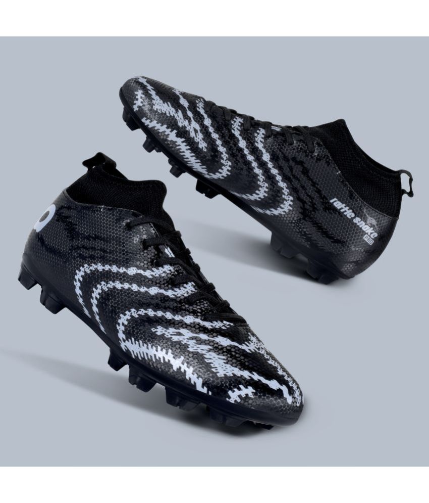     			Aivin Pro Rattle Snake Black,Silver Football Shoes